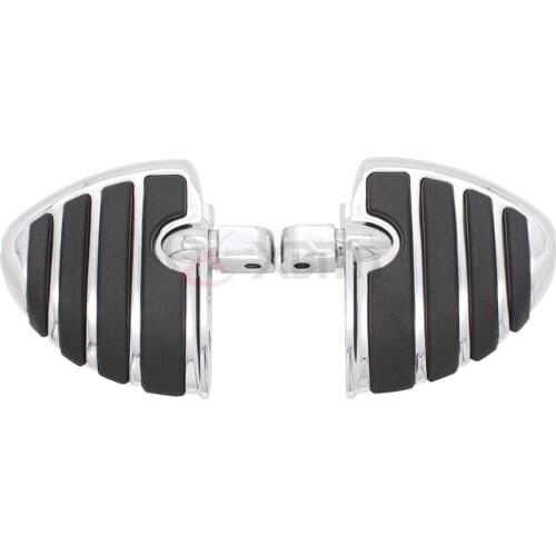 Motorcycle Passenger Foot Pegs Footrests Footboards For Triumph Thunderbird Storm Rocket III Suzuki Volusia 800