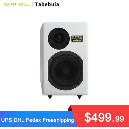SMSL Tabebuia 10th Anniversary Sound HIFI Speaker Wind Suzuki Speaker Specially Designed Wavecor Bass Unit Speaker