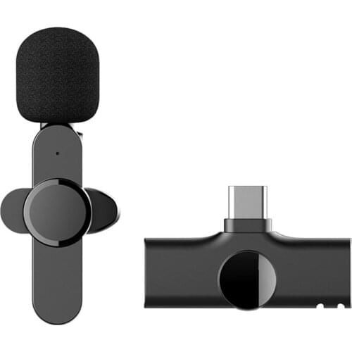 USB Type C Microphone Plug And Play Phone Mic For Podcasting Radio Microphone For Video Shooting Phone Accessories