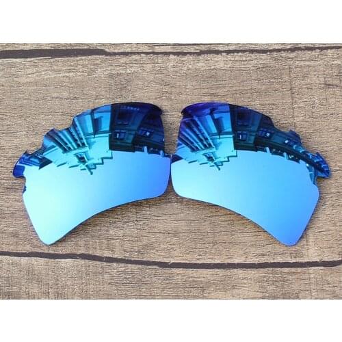 Vonxyz Ice Mirror Polycarbonate Replacement Lenses for-Oakley Flak 2.0 XL Vented Frame