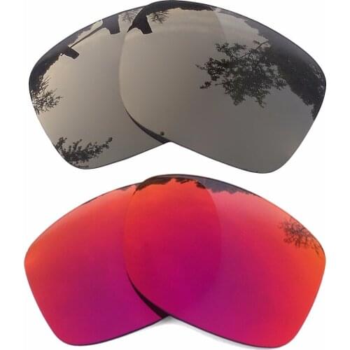 Bronze Gold Mirrored&Midnight Sun Mirrored Polarized Replacement Lenses for Holbrook Frame 100% UVA & UVB