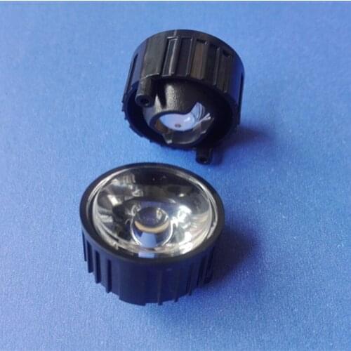 10 pcs LED spot light Wall wisher light lens 22mm lens 24mm holder with 5,8,10,15,20,25,30,45,60,90 degrees