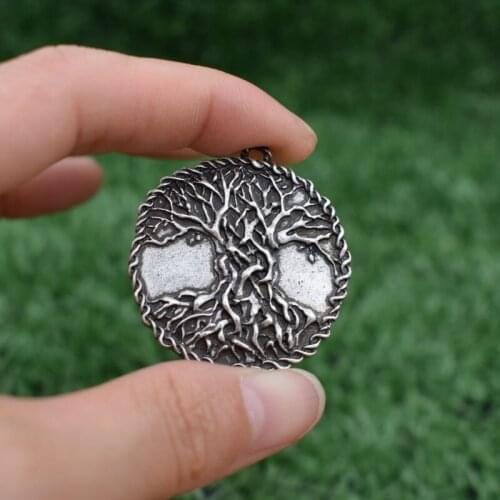 12pcs Double Side Round The Tree of Life Keychain Charm Family Friends Pendant Jewelry Festive Party Supplies