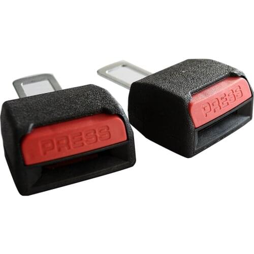 4Pcs Car Safety Belt Extender Seat Belt Cover Seat Belt Padding Extension Buckle Plug Buckle Seatbelt Clip Car Accessories