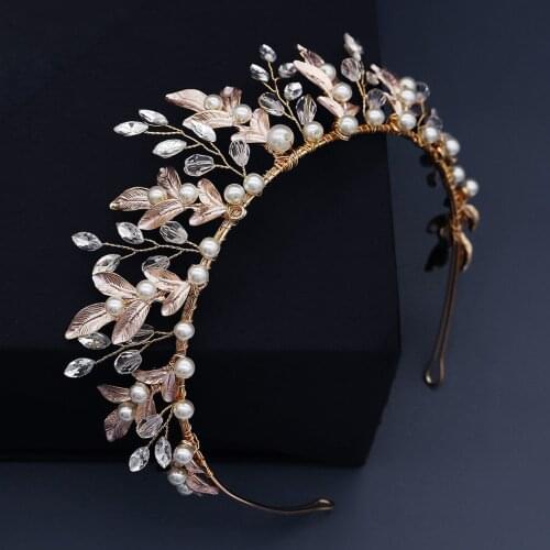 2021 Bridal Crown Photography Beach Mori Style Alloy Crystal Diamond Headdress Wedding Occasion