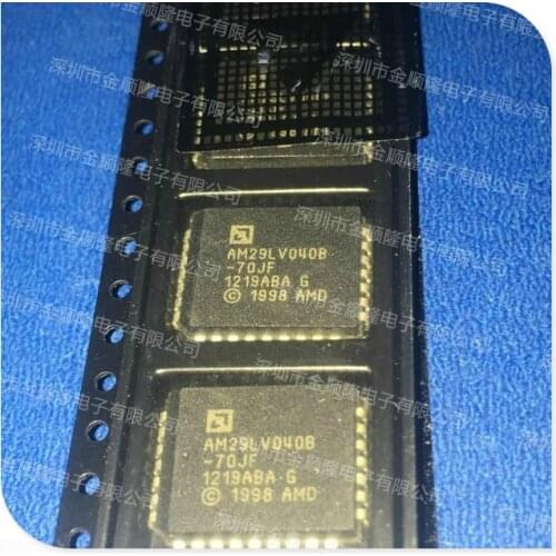 5pieces AM29LV040B-70JF AMD PLCC
