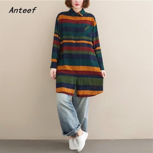 Женские хлопковые рубашки Anteef China At AliExpress