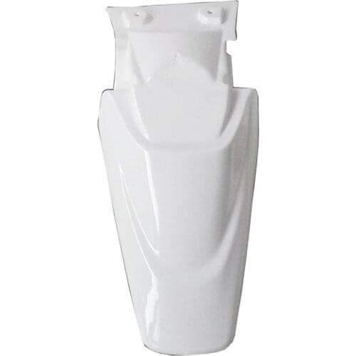 White MUB Background Rear Plastic Fender For Kawasaki KLX110 Motorcycle Dirtbike