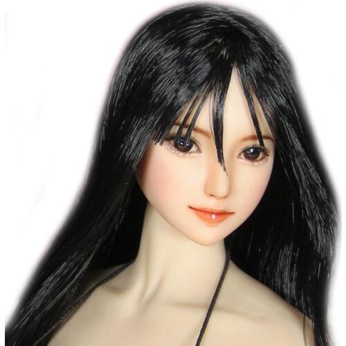 Estartek Customized KE21 1/6 Obitsu OB27 Okita Annri Head Sculpt for 12inch Action Figure Dolls DIY