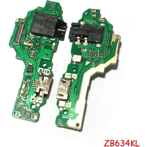 For Asus Zenfone Max Plus M2 ZB634KL A001D USB Dock Port Connector Board USB Charging Port Flex Cable