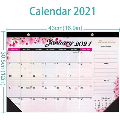 2021 Calendar Wall Calendar Hanging Calendar Dates Office Home Decor Planner Schedule january 2021-december 2021 Stationery Gift