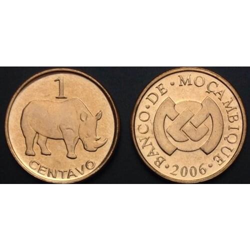 Mozambique 1 Centime 2006 New Original Coin Unc 100% Real Africa Issuing Coins
