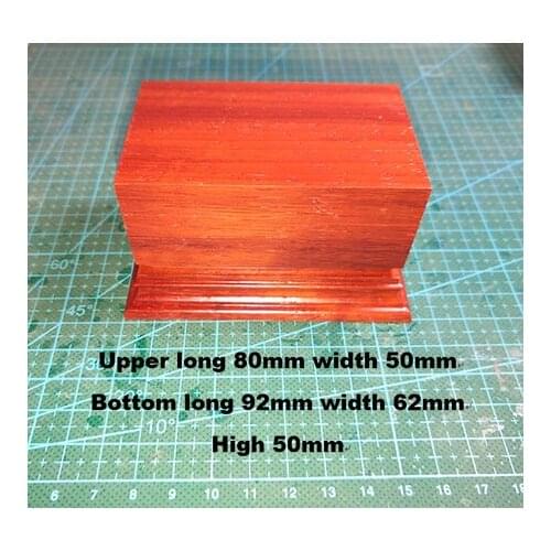 New Unassembled base Upper long 80mm width 50mm Bottom long 92mm width 62mm High 50mm Resin Figure Unpainted Model Kit