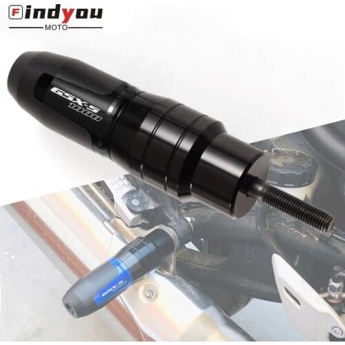 New For GSX-S750 GSX S750 GSX-S 1000 GSXS 1000 Motorcycle CNC Accessoires Falling protection Exhaust Slider Crash pad slider