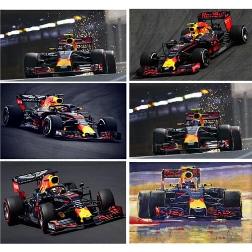 New 5D DIY Diamond painting max racing get away rhinestones diamond embroidery F1 diamond mosaic cross stitch Home decor Craft