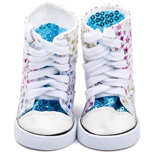 Star Shoes Wear Fit 17 inch 43cm Doll Born Baby Doll Accessories For Baby Birthday Festival Gift