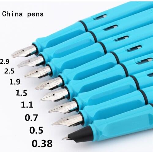 Luxury Jinhao 873 Sky blue Student school Business office Fountain Pen supplies Student ink pens