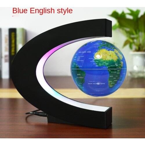 Floating Magnetic Levitation Globe LED World Map Electronic Antigravity Lamp Novelty Ball Light Home Decoration Birthday Gifts