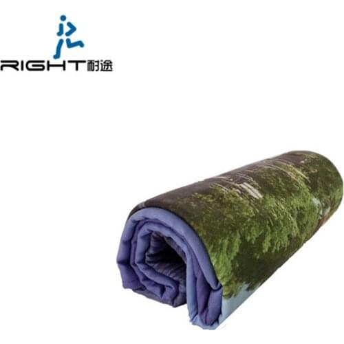 Outdoor sweat absorbing Sports Travel Microfiber Towels for cheap customized with mesh bag