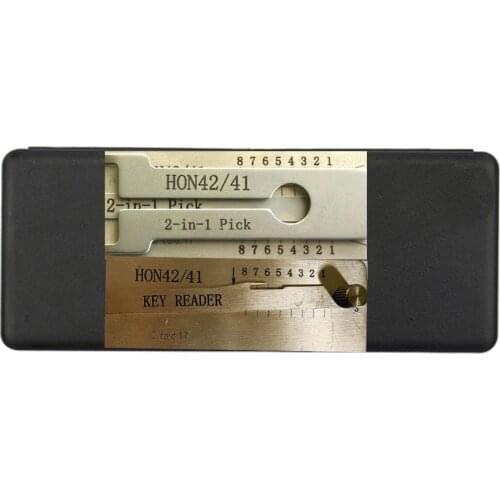 Inventory Clearance Lishi 2 In 1 HON41/42 HY30 TOY48 HON77 HON66 HON41/42 Key Reader Auto Locksmith Tools