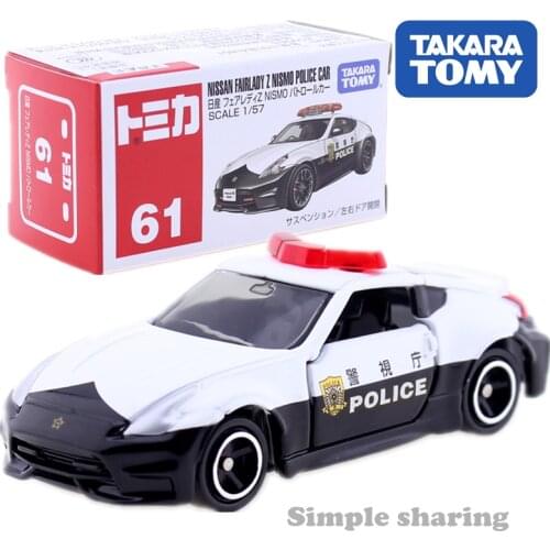 TAKARA TOMY TOMICA No.61 NISSAN FAIRLADY Z NISMO CAR 1:57 Diecast Miniature Kids Toys Model Kit Collectibles Hot Dolls