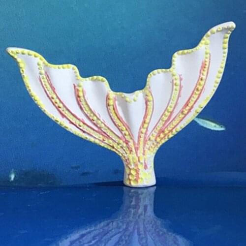 P789 fish tail cake decoration mold aromatherapy plaster mould silicone fondant chocolate diy