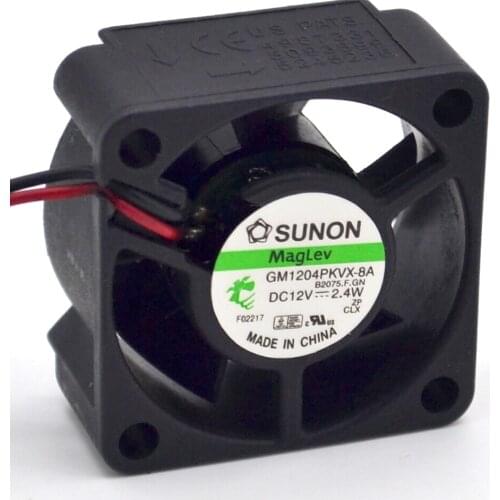 1pcs 4020 40mm GM1204PKVX-8A 12V 2.4W 2Wire Server Cooling Fan