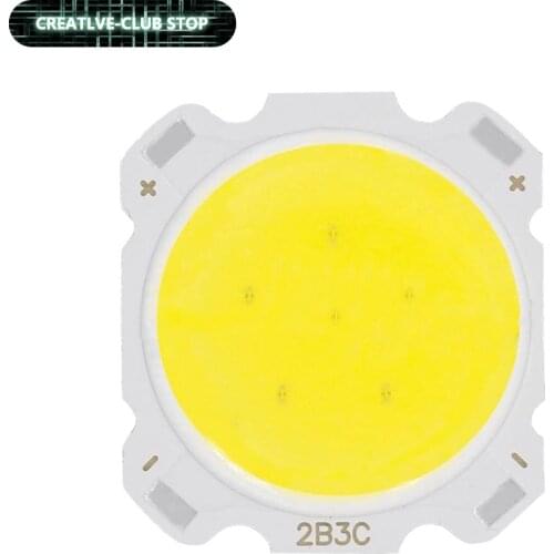 10pcs a lot 3W/5W/7W/10W/12W/15W High Power LED COB Light Beads 28MM LED lamp Bead LED Bulb Chip Spot Light Downlight Diode Lamp