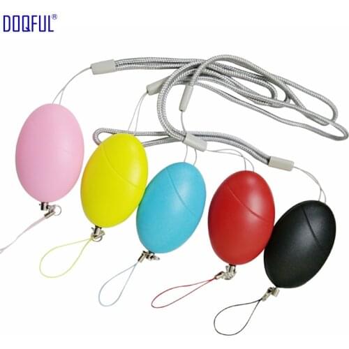 100pcs/lot Self Defense Alarm 120dB Safety Scream Loud Alert Personal Girl Kid Women Elderly Survival Emergency Protect Keychain