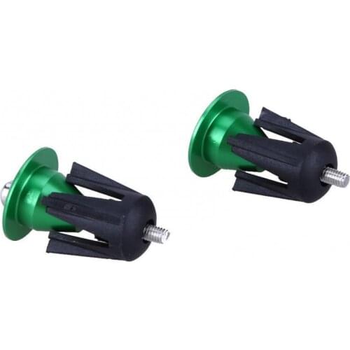 50% Hot Sale 2Pcs Aluminum Mountain Bicycle Cycling Handlebar 17-22mm End Stopper Plugs Caps