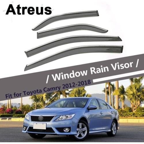 Atreus For Toyota Camry XV50 XV70 2012 2013 2014 2015 2016 2017 2018 Car Door Smoke Window Sun Rain Visor Wind Deflectors Guard
