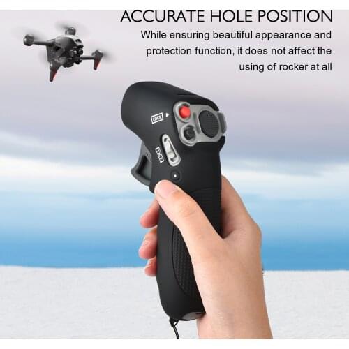 DJI FPV Traversing Machine Rocker Silicone Cover Somatosensory FPV Handle Protection Cover Dustproof and Drop-proof For DJI FPV