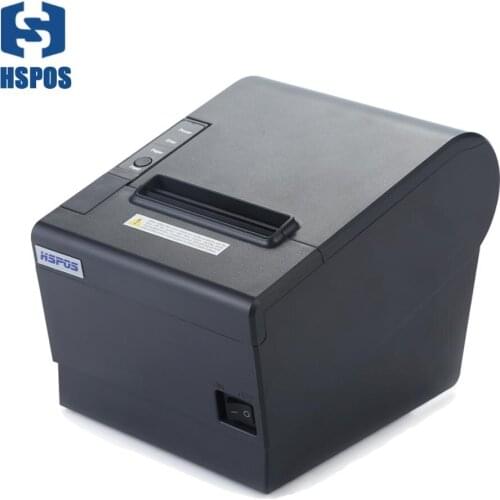 HSPOS Cheap Bill receipt 80mm thermal Printer with aut cutter Bluetooth UART ethernet for Android SDK with 1 years Warranty