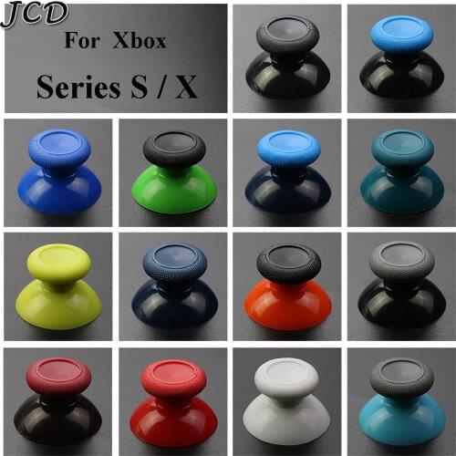 JCD 2pcs Thumbsticks Grip For Xbox One Series S / X Controller 3D Analog Cap For Xbox One Joysticks Cap Cover Buttons