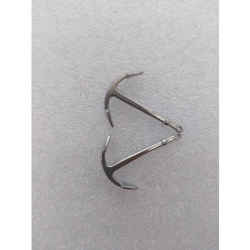Collecting Ship model accessories alloy Big Anchor boat decorations 2pcs wholesale 37*27mm