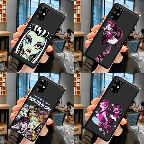 Sweet girl fashion high cute for Samsung Galaxy S7 Edge S8 S9 S10e S20 S21 Note 8 9 10 20 Ultra Plus Phone Case Coque funda etui