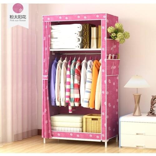 Bedroom Multipurpose Non-woven Cloth Wardrobe Folding handiness Clothing Storage Cabinet Dustproof Cloth Closet Home Furniture