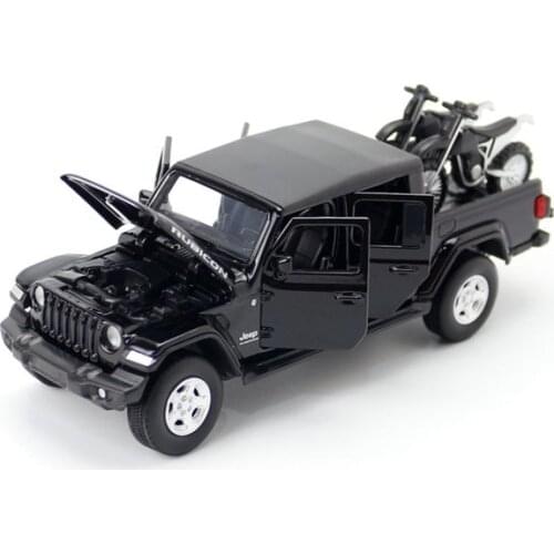 JACKIEKIM/Diecast Toy Model/1:32 Scale/Jeep Rubicon Gladiator Car/Doors Openable/Sound & Light/Educational Collection/Gift/Kid