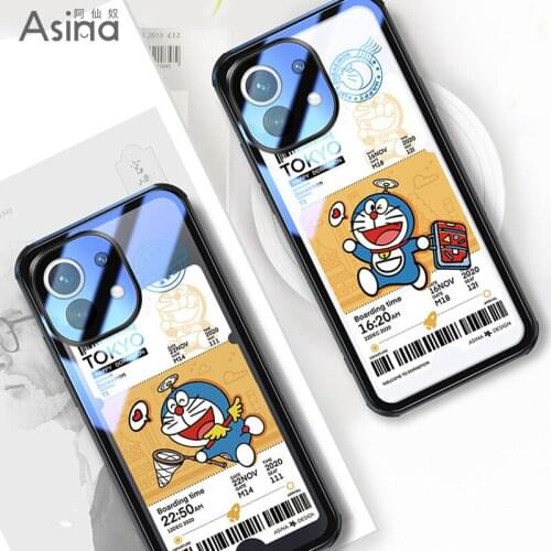 ASINA HD Transparent Tempered Glass Case For Xiaomi Mi11 Ultra 10 9 8 Fashion Cute Cover For Xiaomi Poco F3 Luxury Couple Fundas