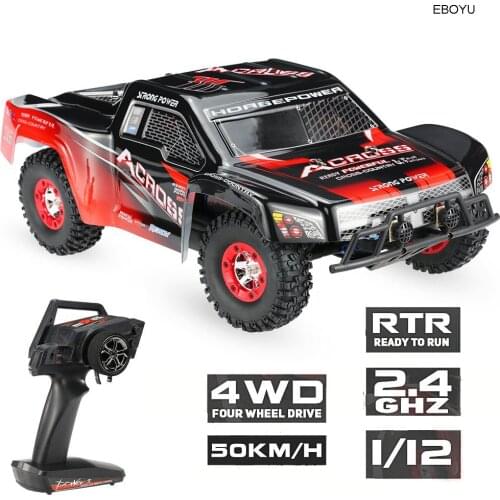 Wltoys 12423 1:12 RC Car 2.4G 4WD Electric Brushed Short Course RTR RC Car Racing Car RTR