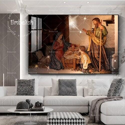 1 Pieces Lord God Jesus Christ Wall Art Pictures For Living Room Modern Artworks Posters Home Decor HD Spray Canvas Paintings
