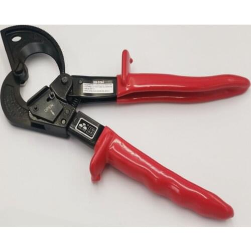 1Pc Ratchet cable cutter HS-325A copper &aluminum wire custom cable cutter 240mm²