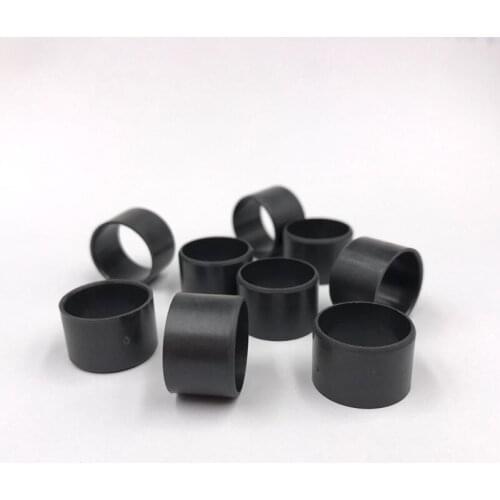 2pcs 4mm inside diameter 7mm outside DIA engineering plastic nuts oil self lubricating wear resistant sliding bearing bushing