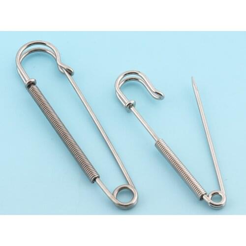 20pcs Silver Safety Pins 57mm 73mm Large Charming Safety Pins Metal Pins Brooch Safety Pins DIY Jumbo Kilt Pins Blanket