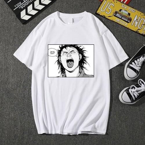 2021 Akatsuki Clothes Tshirt Japanese Anime One Piece Totoro Demon Slayer T-shirt Kimetsu No Yaiba Unisex T Shirt Men Top Tees