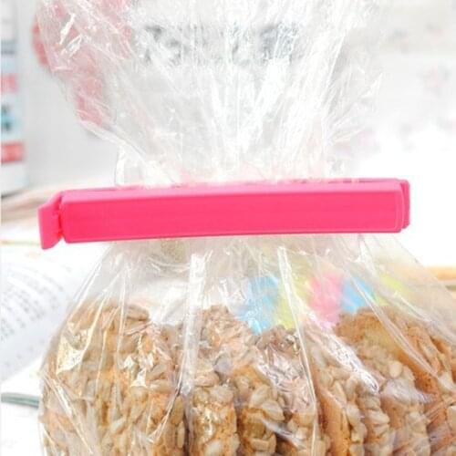 6pcs In A Set Kitchen Storage Food Snack Seal Sealing Bag Clips Clamp Plastic Tool