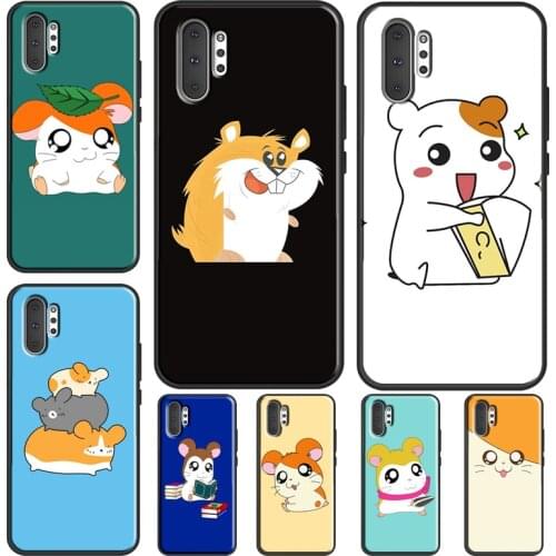Cute Funny Hamster For Samsung S21 S20 FE S8 S9 S10 Plus Phone Case For Galaxy Note 20 Ultra Note 9 10 Plus