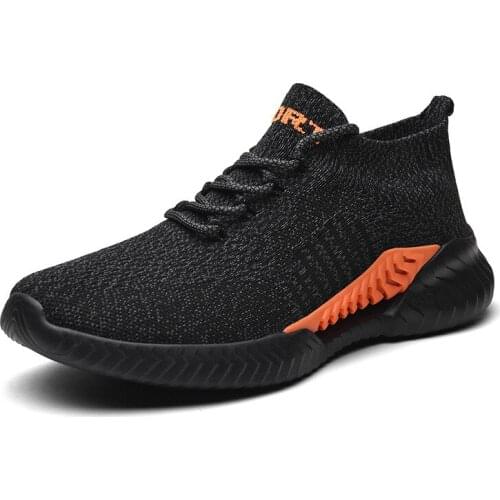 COWCOM Summer Mens Shoes Casual Sports Shoes Toxic New Shoes Wild Flying Mesh Shoes Coconut Shoes Man Fashion Sneakers LCH