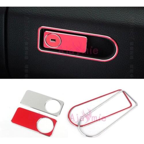 For Mercedes Benz E Class GLK CLS ML GLE GL Interior Glove Box Handle Cover Trim Car Styling Accessories