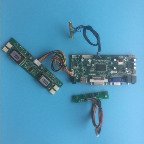 Kit for LM190E08-TLG2 HDMI Driver Controller board 30pin M.NT68676 DIY LVDS 4 lamps VGA DVI 1280X1024 19" Screen Panel